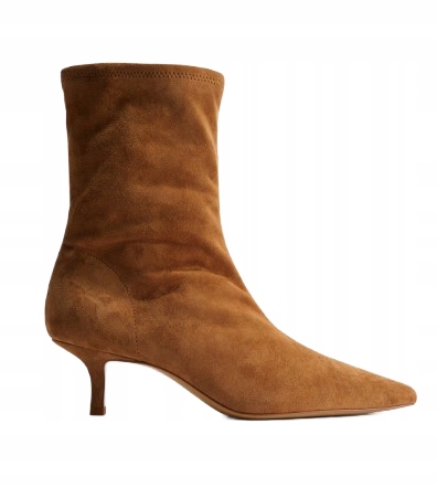 H&m Dámské Kotníkové Boty Na Kotníkovém Podpatku Nad Kotník 38 Y6L