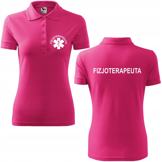 

Damska Koszulka polo Fizjoterapeuta rozm. S 40