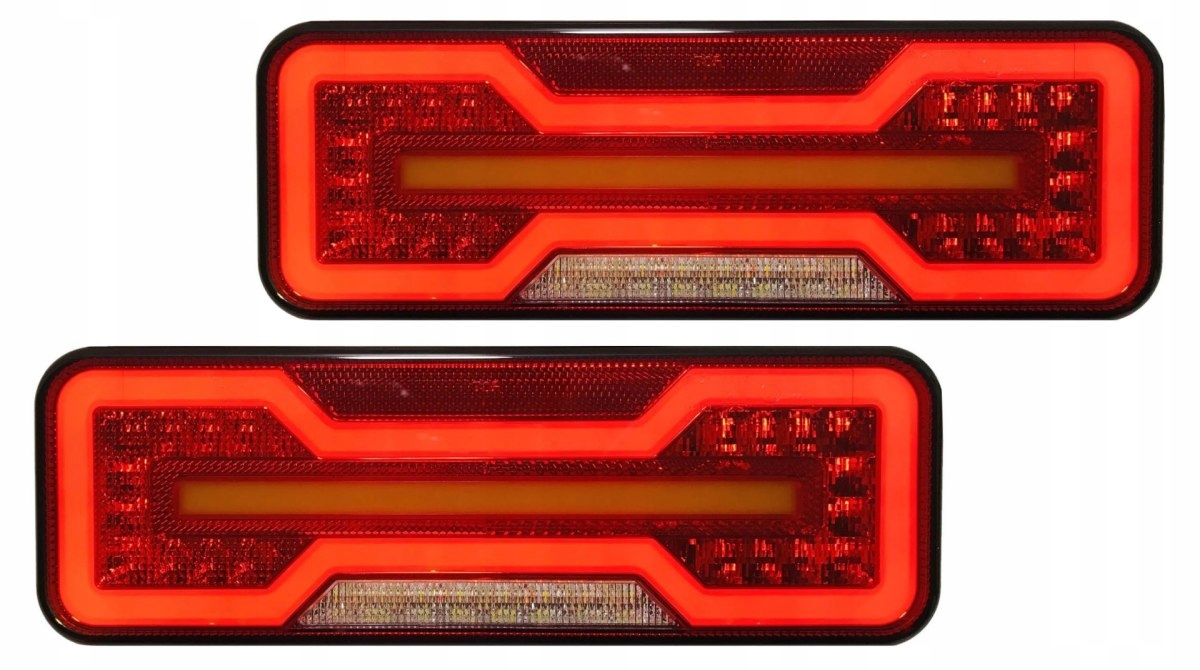 2X Kombinovaná Zadní Led Lampa Neon Dynamic Autopřepravník
