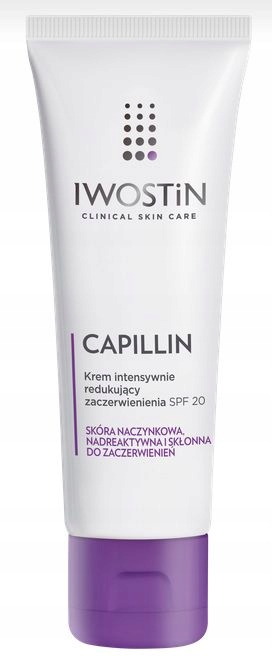 

Iwostin Capillin Krem Red. Zaczerwienienia Spf 20