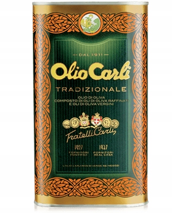 Oliwa z oliwek Tradizionale 1000ml w puszce, Fratelli Carli
