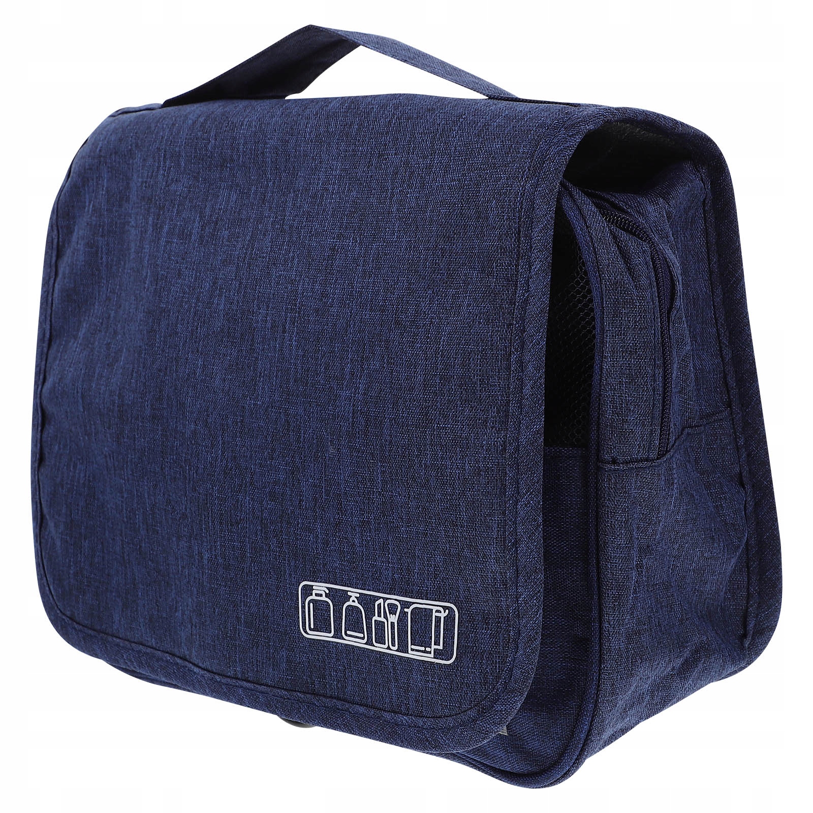 PODRÓŻNA TORBA NA Kosmetyki MĘŻCZYZNA Kolor dominujący odcienie niebieskiego