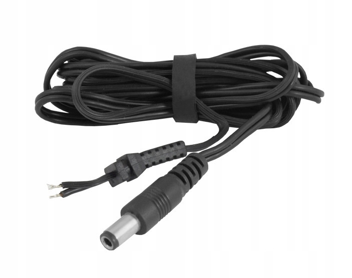 

Wtyk zasilania DC 2,5/5,5mm z przewodem 2x0,22mm