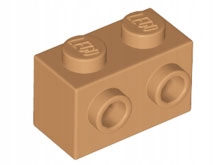 

Lego 11211 Klocek 2 piny 1x2 medium nougat