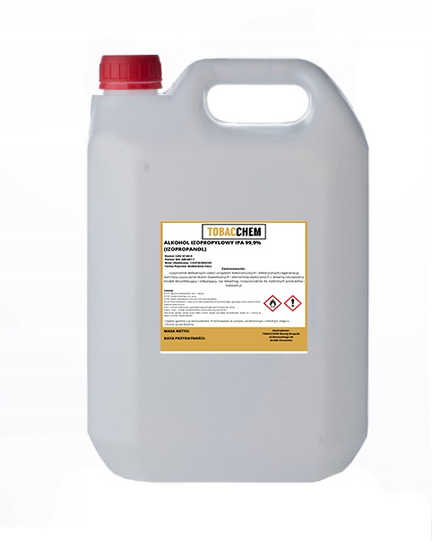 Isopropylalkohol Ipa 99,9% 5L Odmašťování Dezinfekce Car Detailing