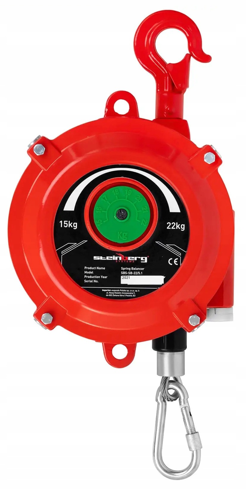 Balanser 15-22kg 1,5m Steinberg SBS-SB-22/5.1 10030746