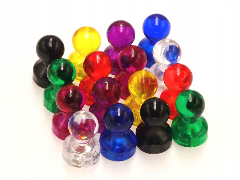 

Magnes Neodymowy Na Tablicę Lodówkę Kolorowe 16SZT