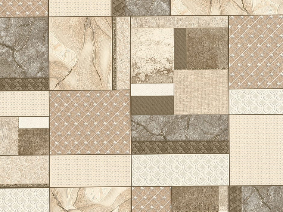 

Tapeta kafelki zmywalna kuchnia łazienka beżowa