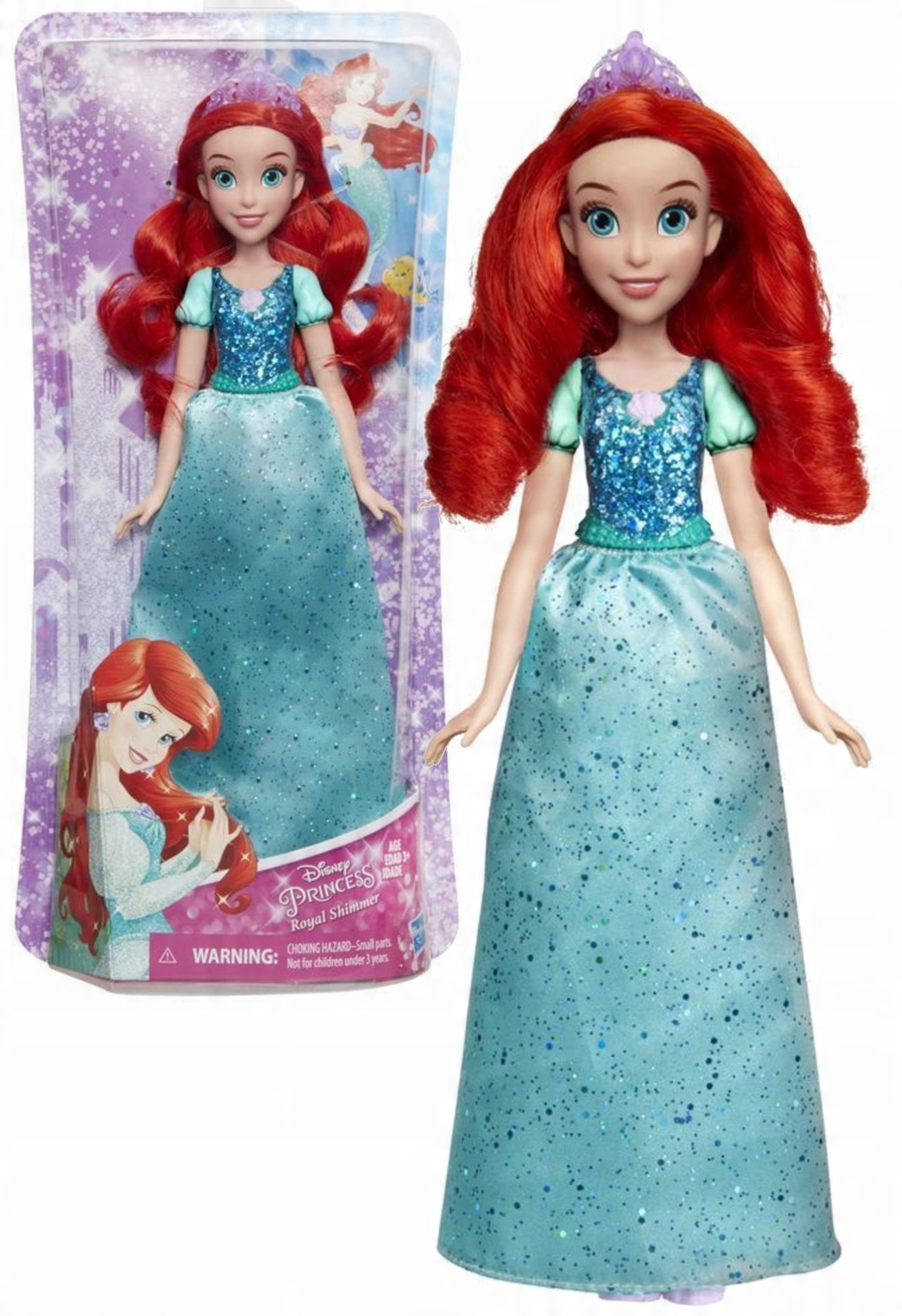 

Lalka Księżniczka Disney Princess Syrenka Arielka