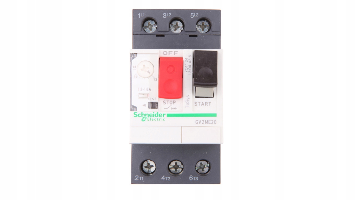 Motorový spínač Tesys Deca 3p 13-18 A Gv2me20 Schneider Electric