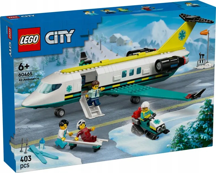 Lego City Záchranářské letadlo 60465