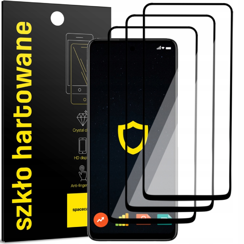 

3X Pełne Szkło Hartowane Szybka 5D Do Moto G200