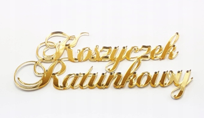 

Mdk Napis Koszyczek Ratunkowy lustro 153x76mm