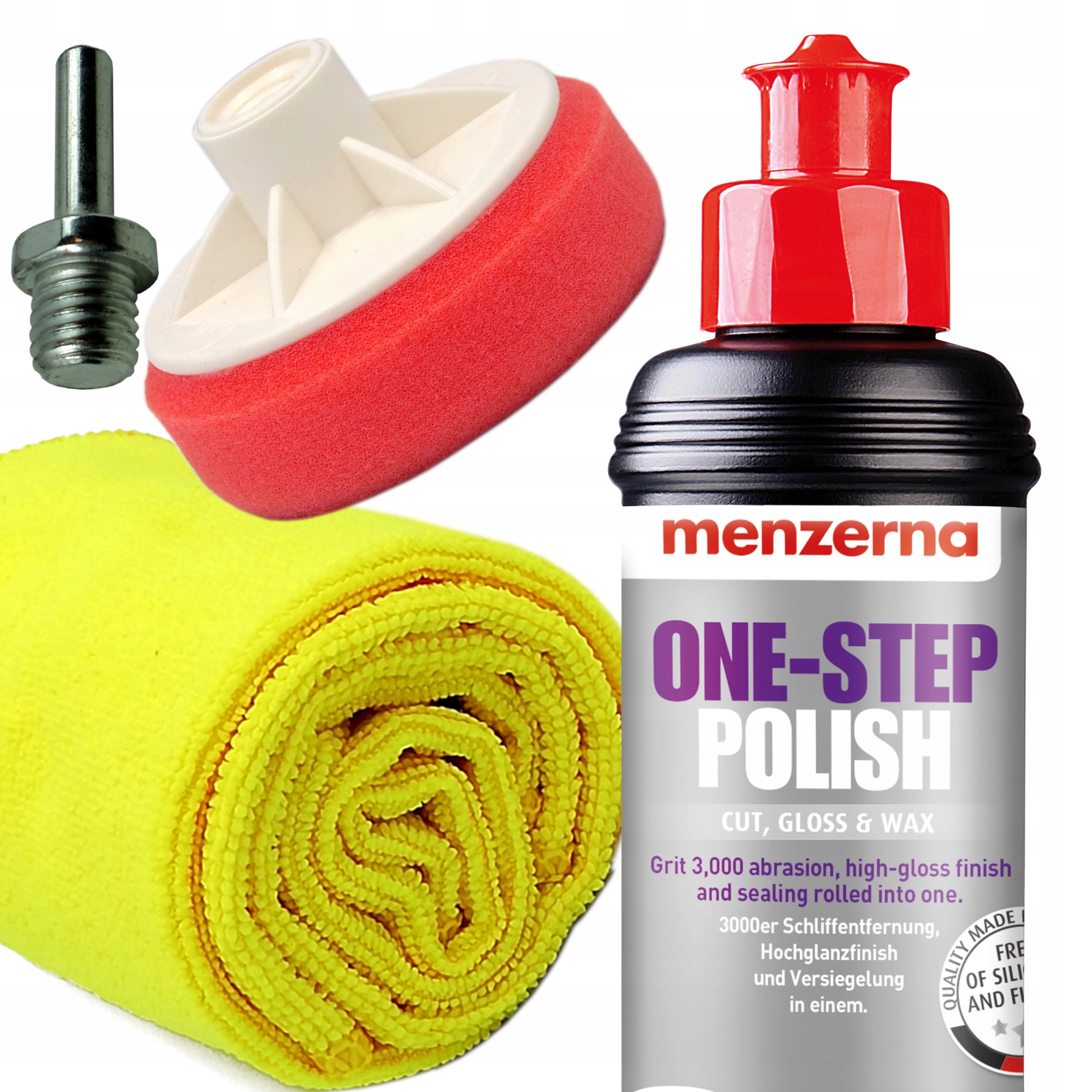 

Menzerna 3w1 Pasta polerska Pad Gąbka Adapter