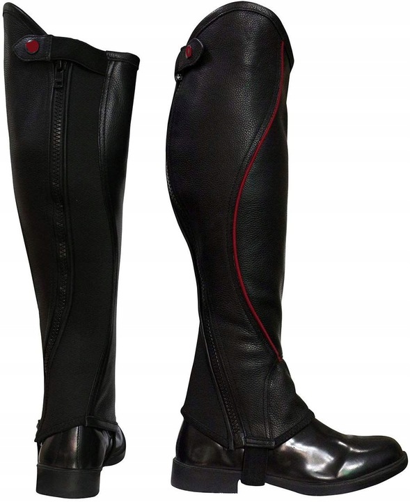 Z4944 Riders Trend skóra CHAPSY JEŹDZIECKIE MS 40 X 44.5 cm