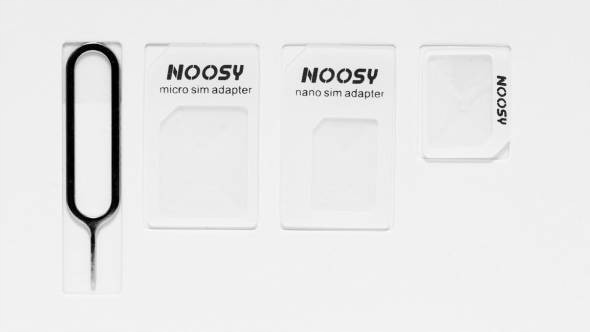 NOOSY Adapter Adaptery Karty Micro Sim Nano Sim Waga produktu z opakowaniem jednostkowym 0 kg