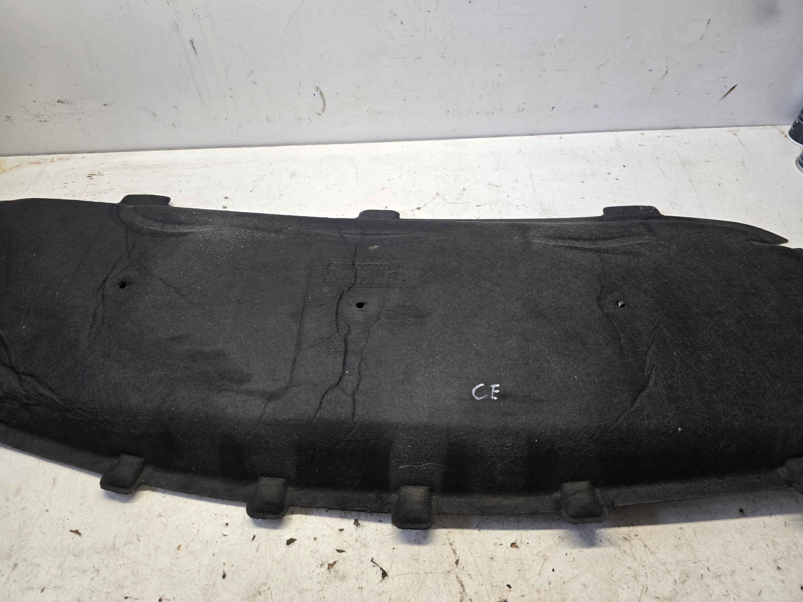OPEL CORSA E soundproofing WYGLUSZKA bonnets