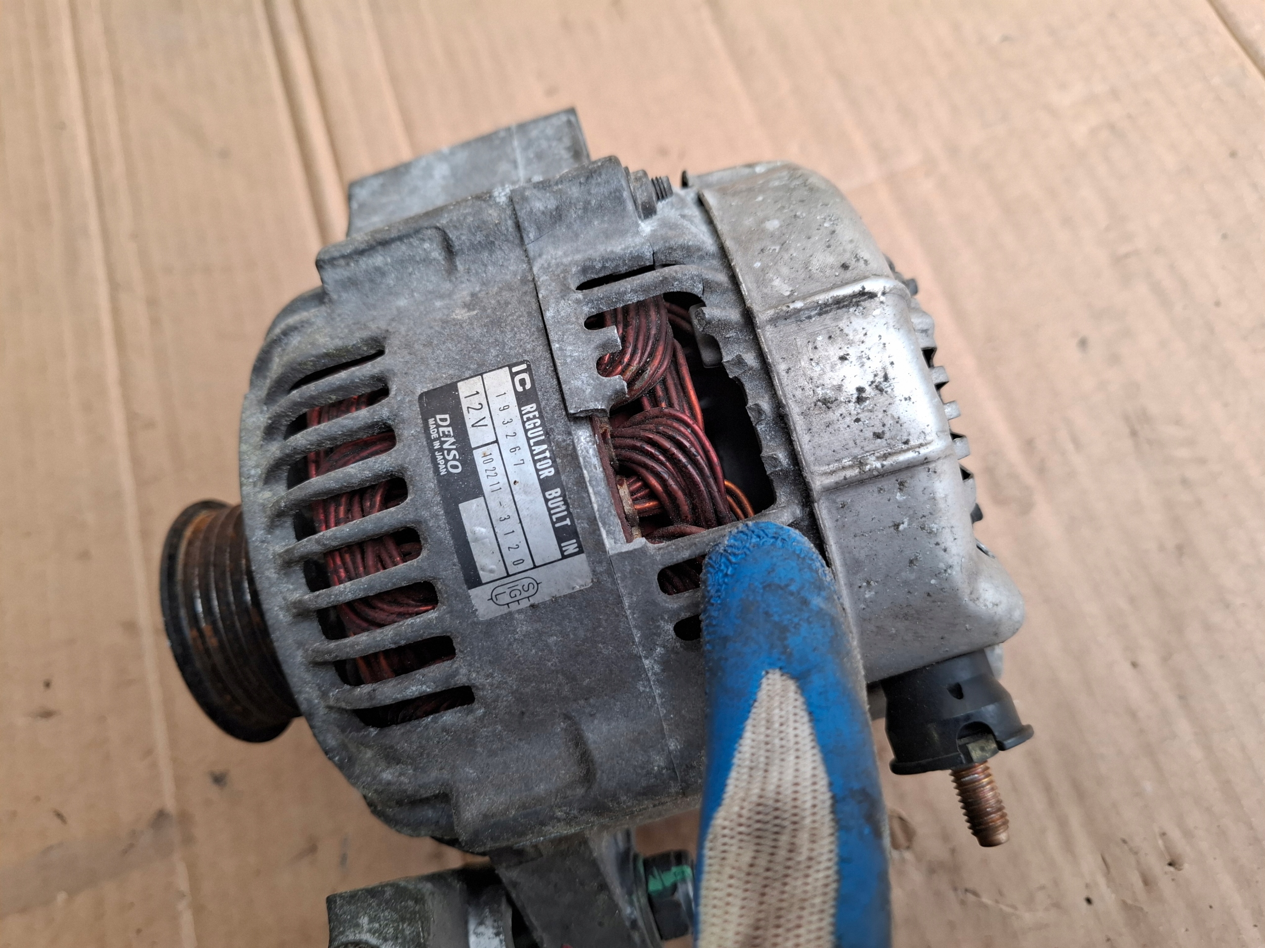 ALTERNATOR FERRARI 612 SCAGLETTI F137