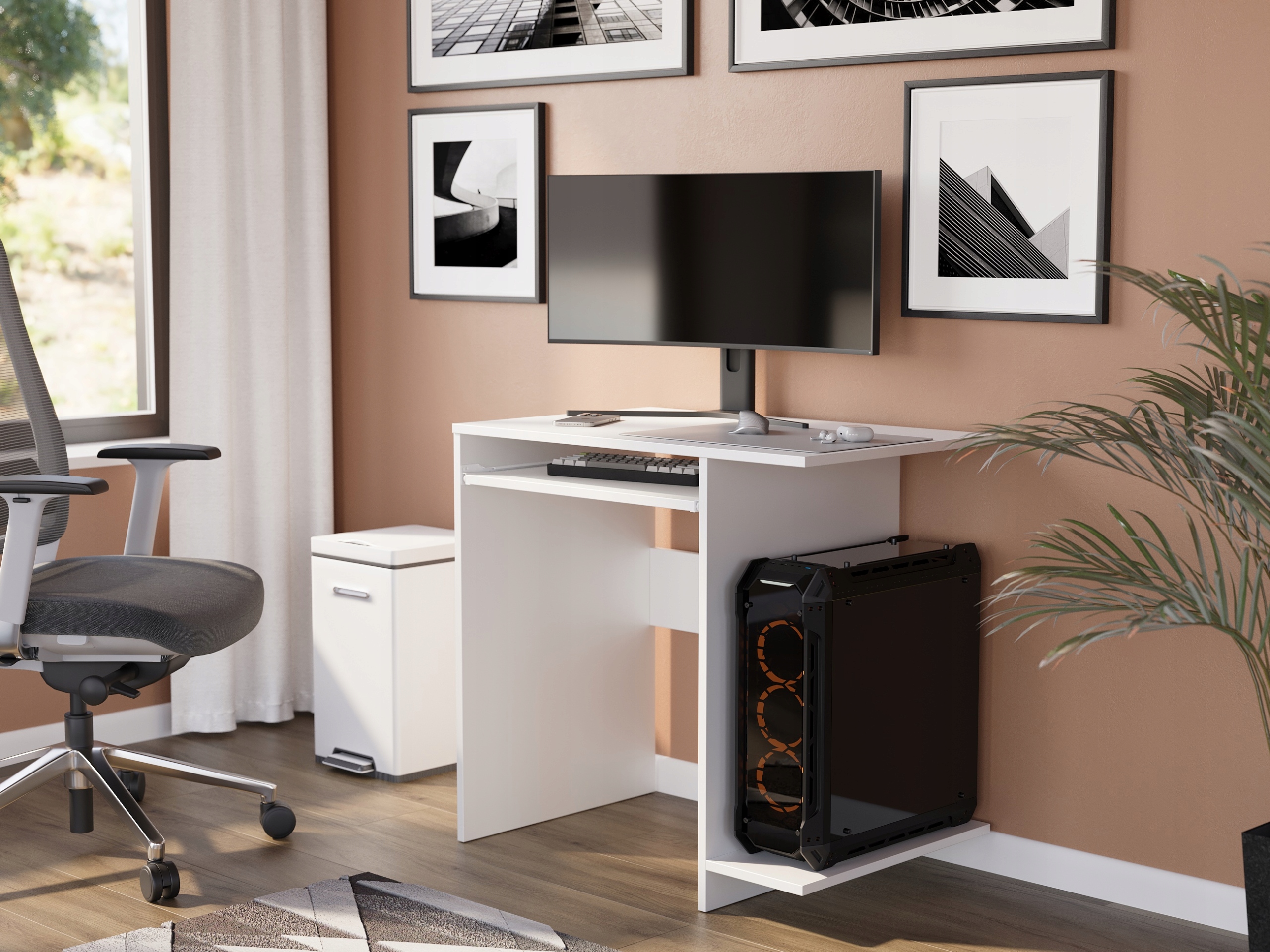 BIURKO KOMPUTEROWE 80CM STOLIK LAPTOP N-5