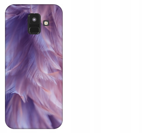 

Etui pokrowiec Samsung Galaxy A6 2018 Pióra kurcza