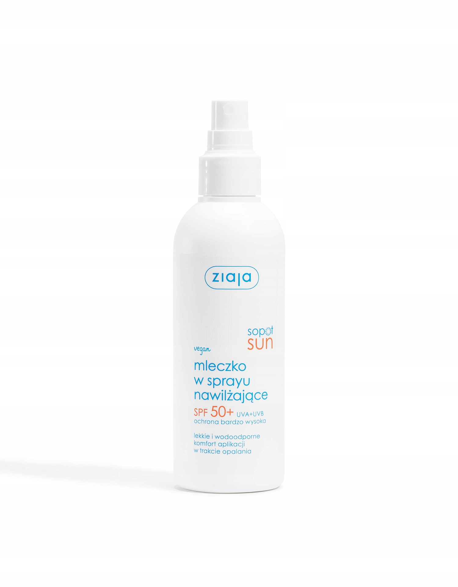 Ziaja Sopot Sun nawilżające mleczko Spf 50 w sprayu
