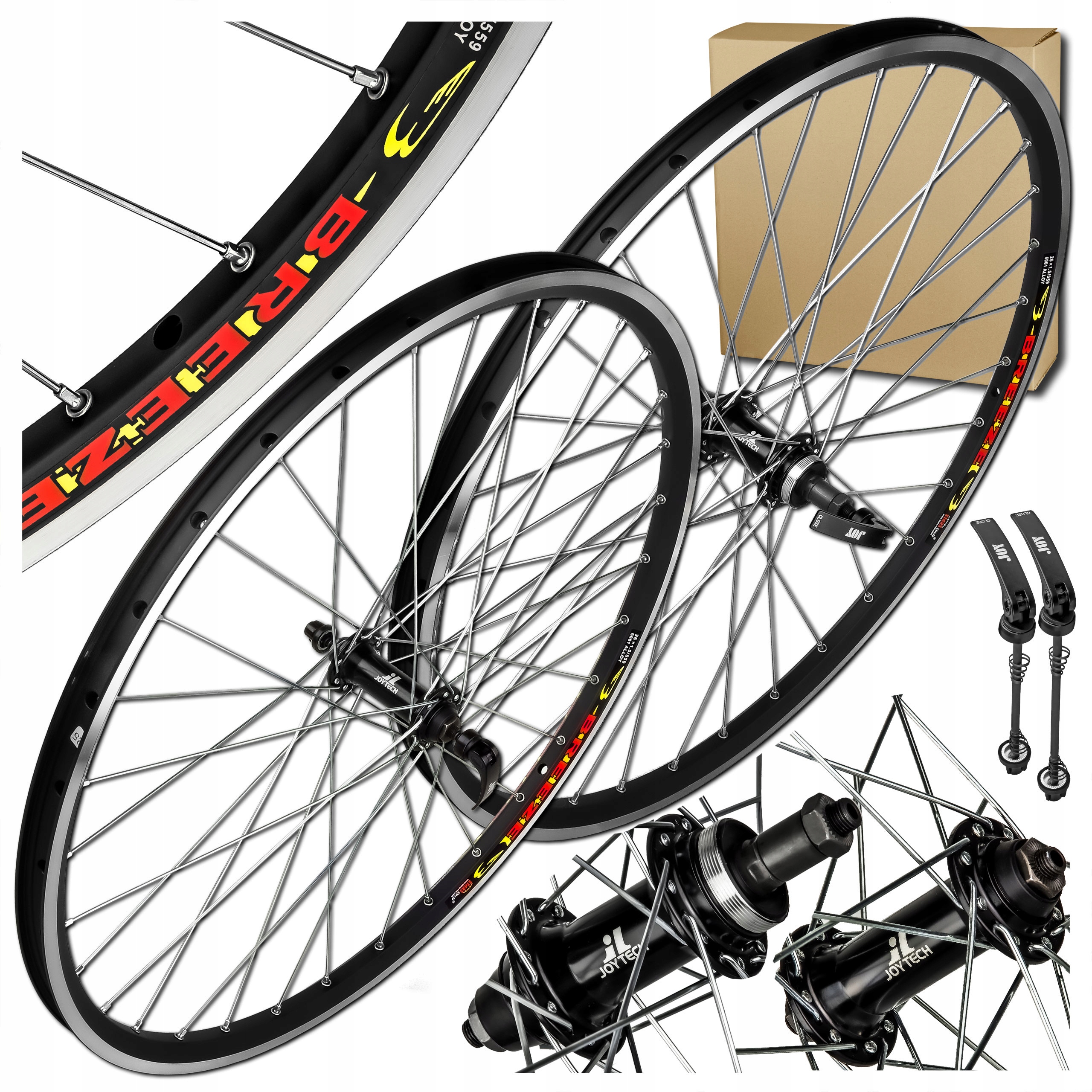 Kola Na Kolo Stars 26'' 559x19 Joytech V-brake Pod Volnoběžku Svorka Černá