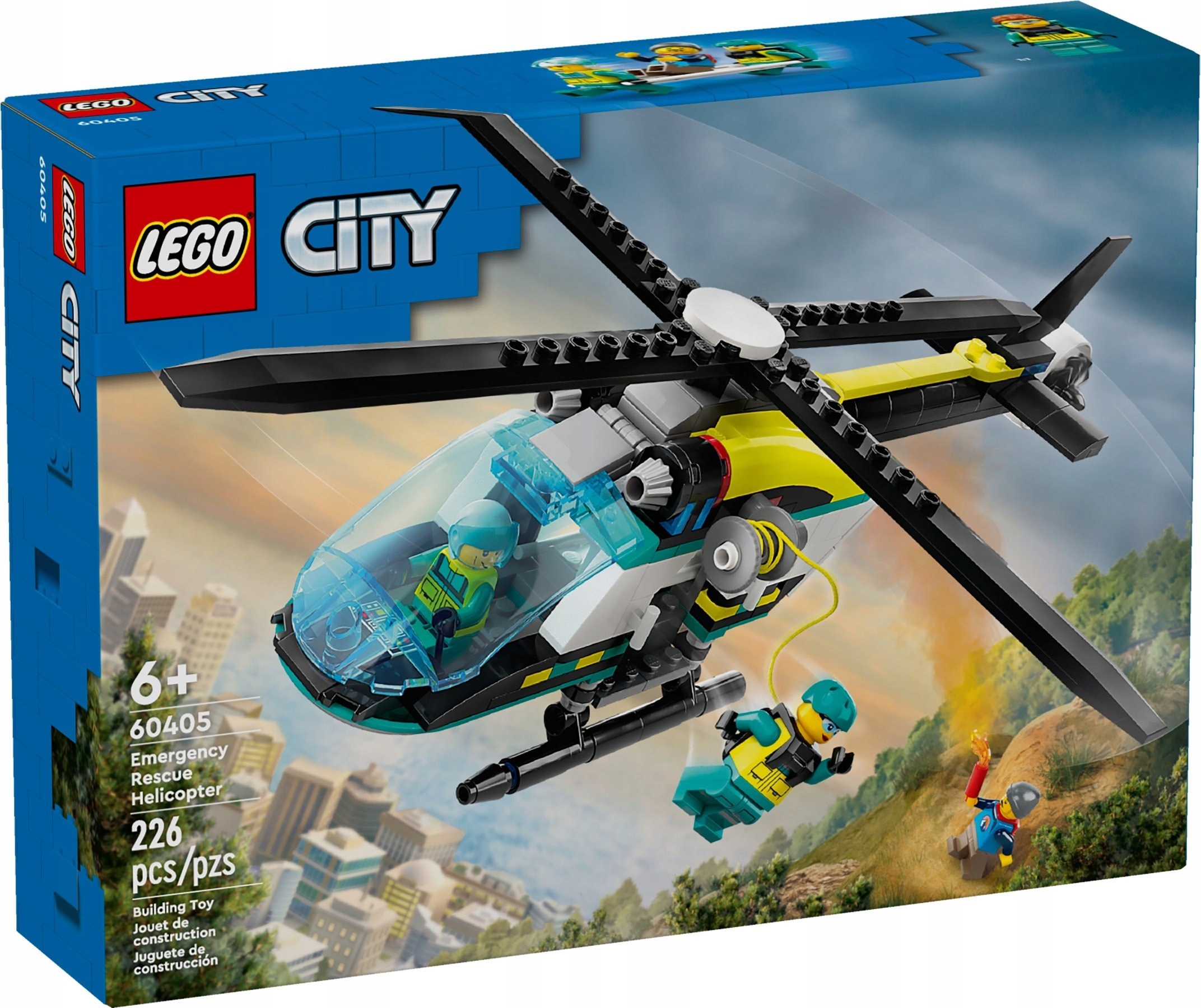 LEGO City 60405 спасательный вертолет
