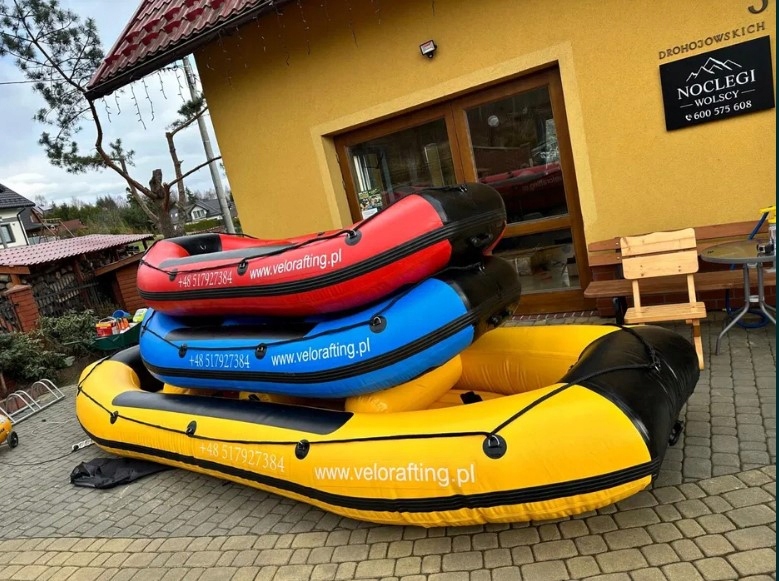 Odtokový člun 3,2 m pro 5 osob Vysoká kvalita materiálu Pvc/pu