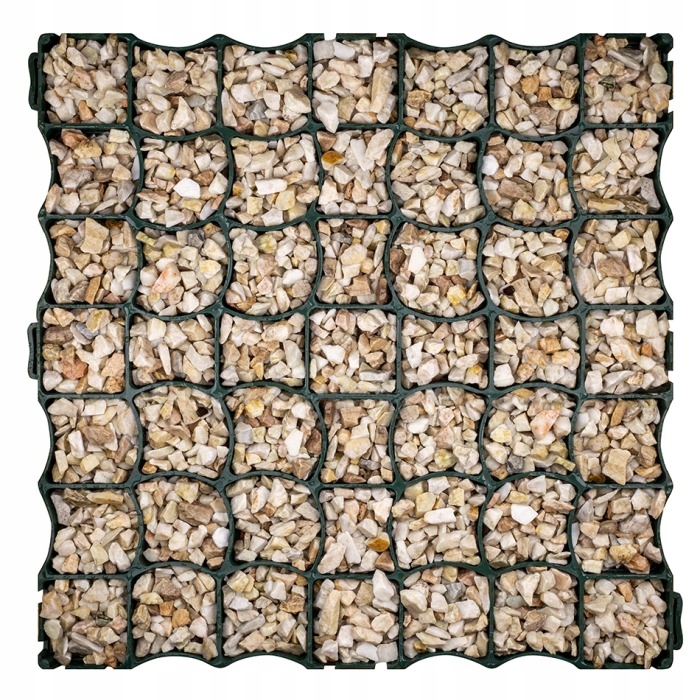 KRATKA TRAWNIKOWA PARKINGOWA 50x50x4cm 10 SZT. Wysokość produktu 4 cm