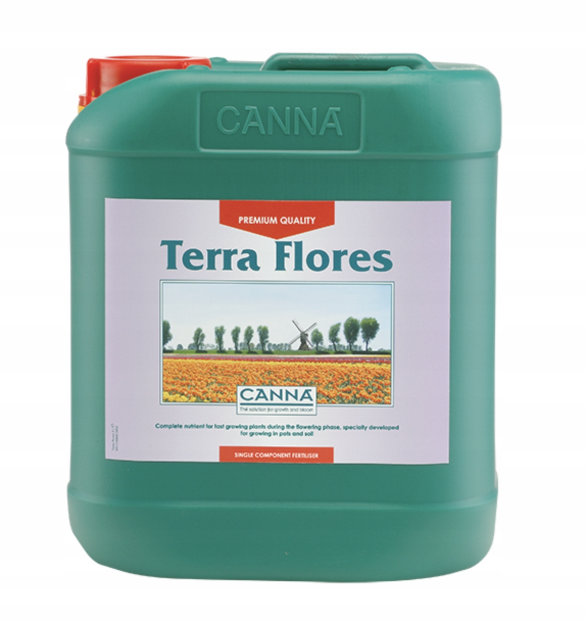 Canna Terra Flores 5L základní hnojivo pro kvetení pro pěstování v zemi