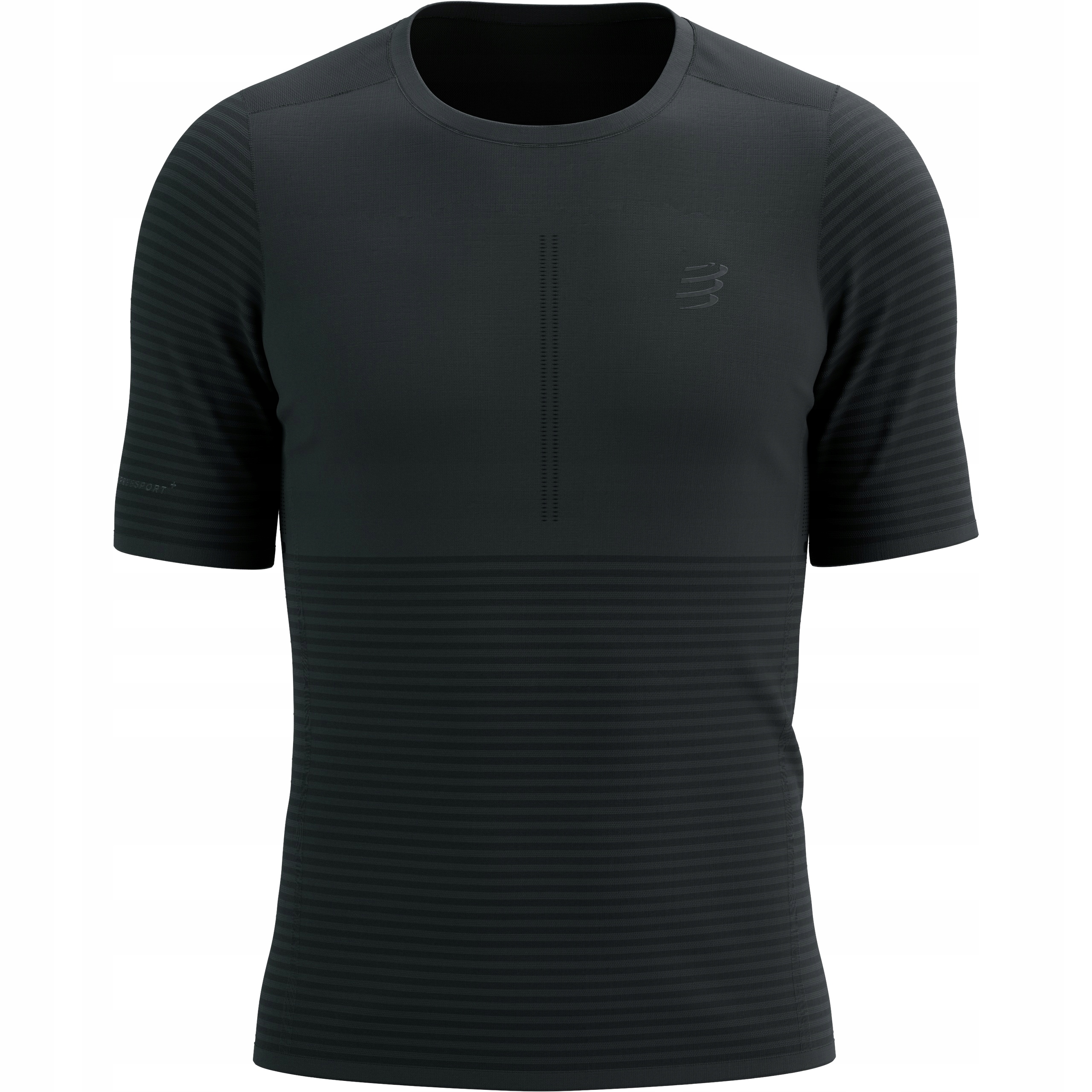 Koszulka Termoaktywna Męska do Biegania Compressport Pro Racing Ss CzarnaXL
