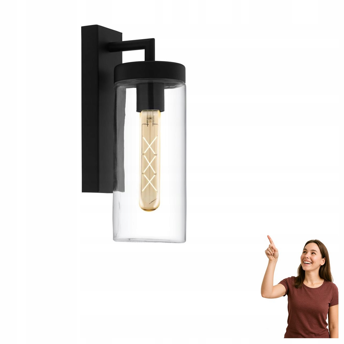 Venkovní nástěnné svítidlo Bovolone 97261 Eglo