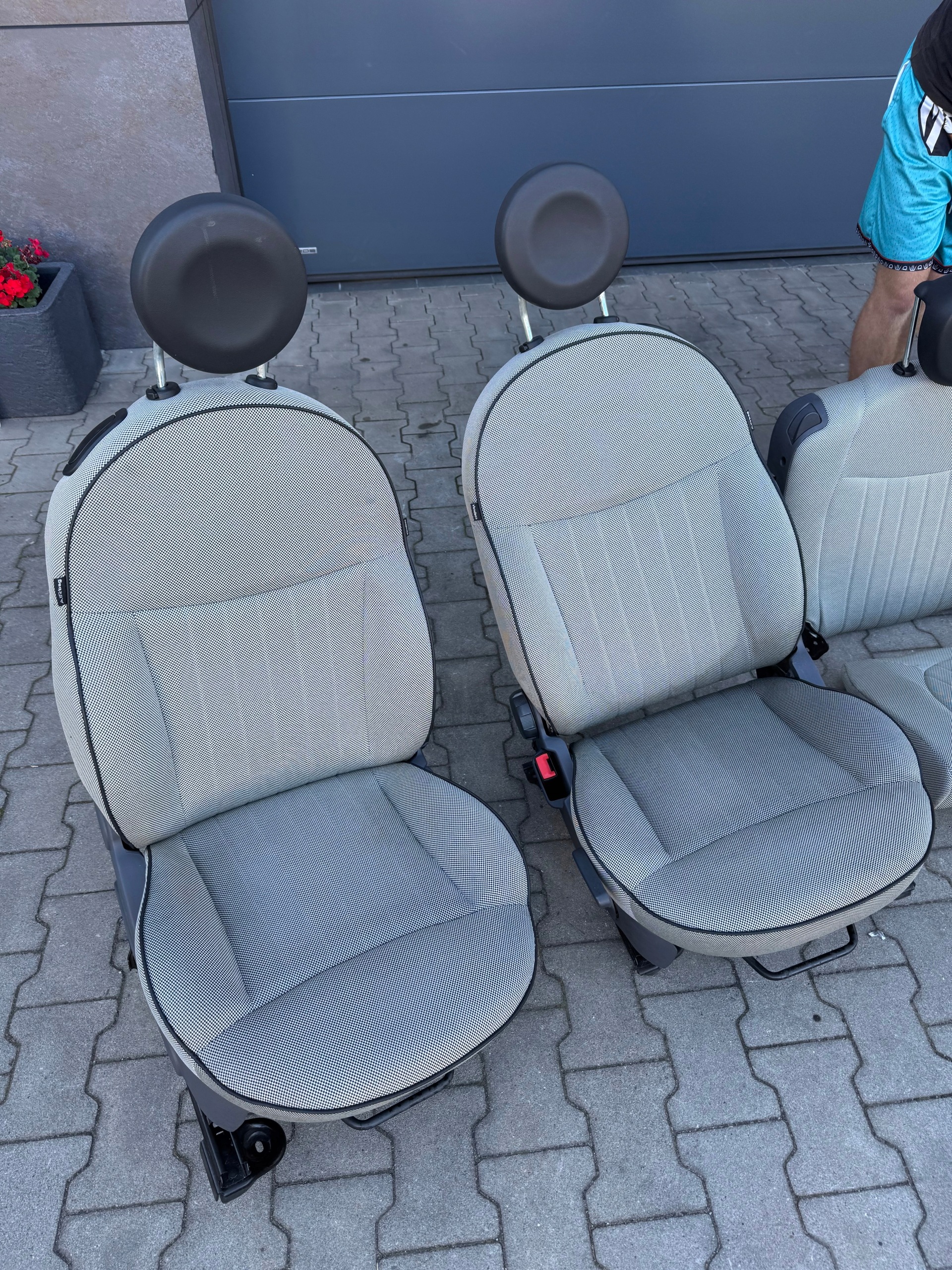 Fiat 500c 500 seats Komplet EU inner !