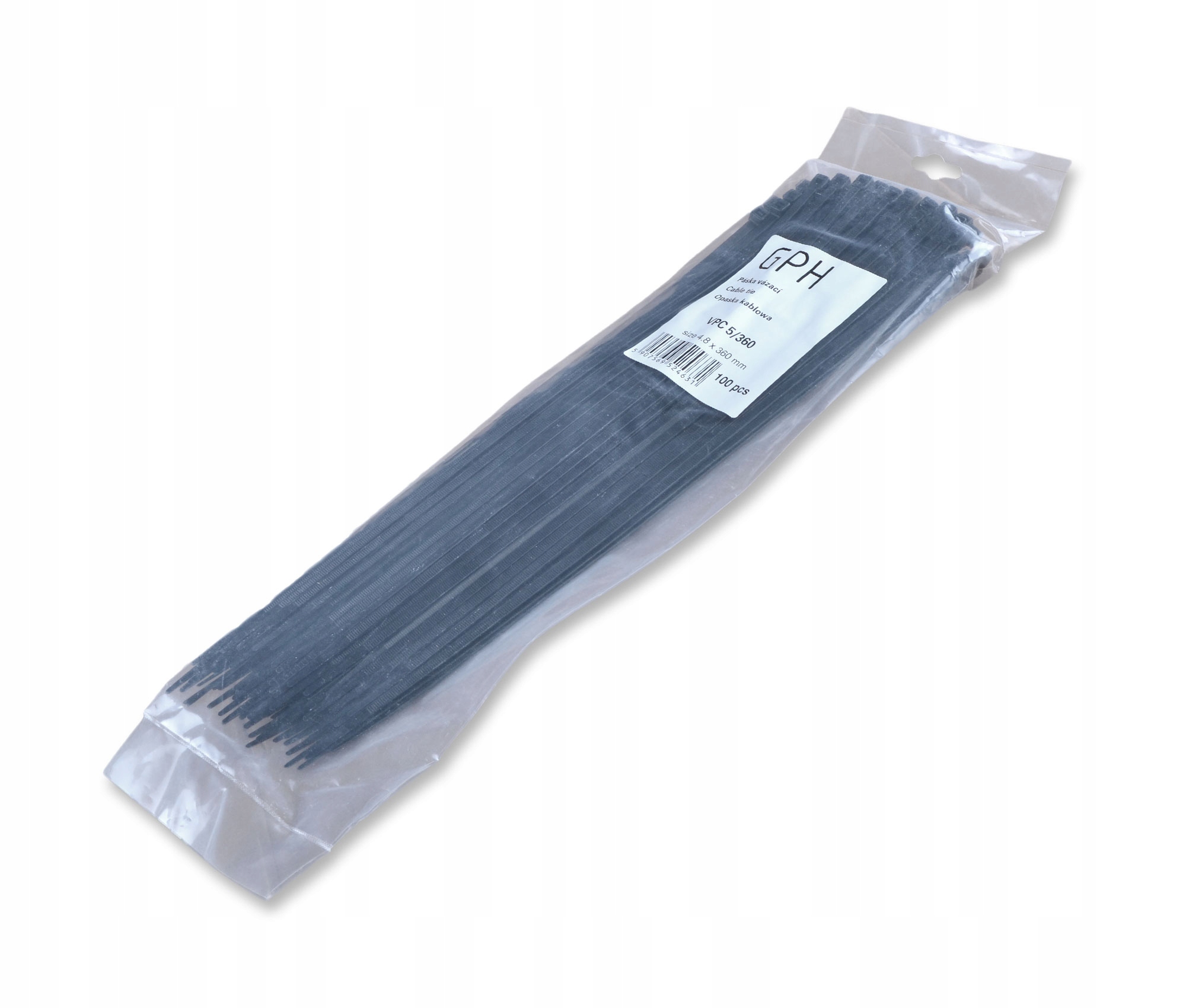 100x OPASKI ZACISKOWE KABLOWE TRYTKI MOCNE 5x360 Producent części Inny