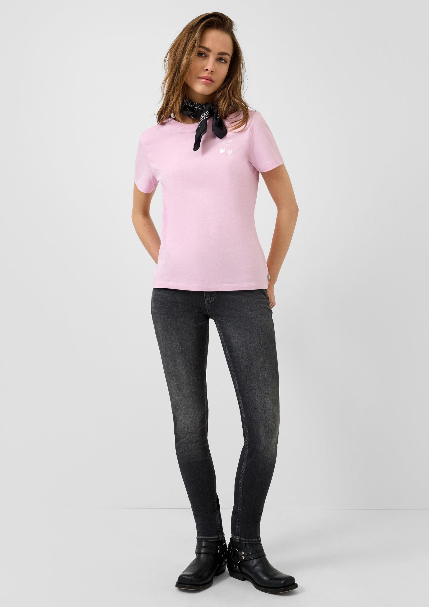 Qs T-Shirt Klasyczny krój