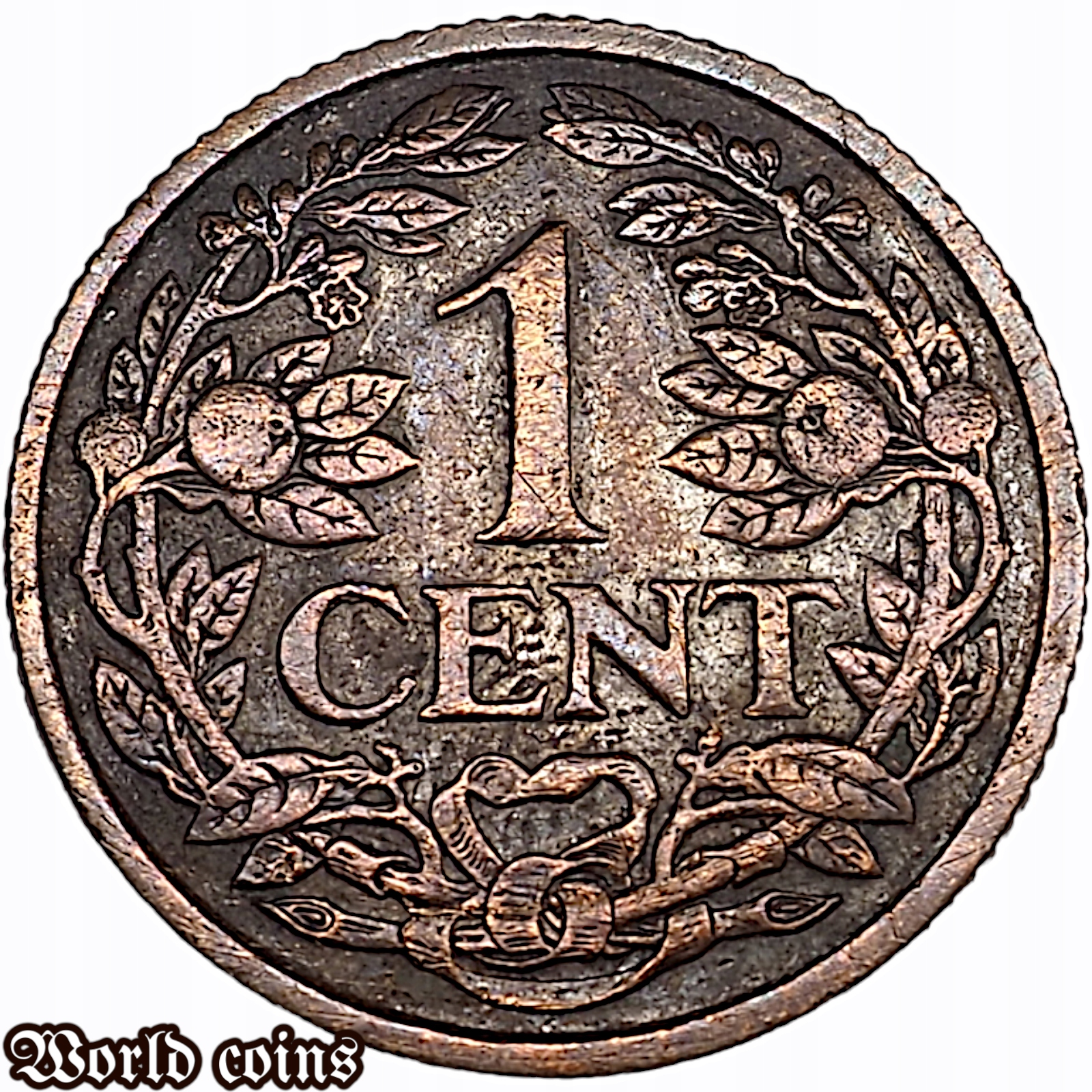 1 CENT 1916 HOLANDIA
