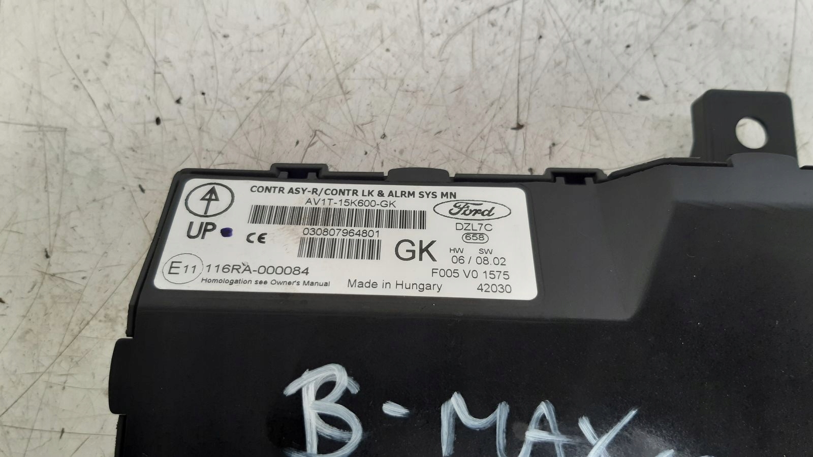 komfortsteuergerät Ford B-MAX 1,0 Ecoboost