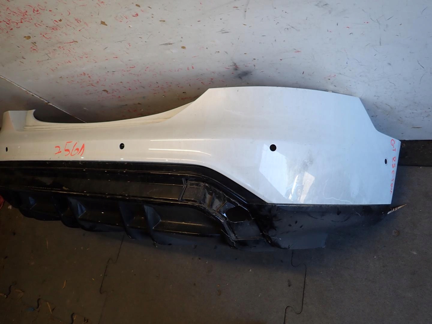 bumper rear part rear AUDI E-TRON GT 2018- 4J3807301