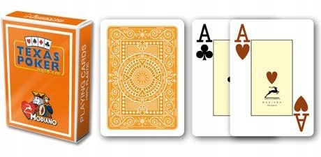 

Karty Do Gry Modiano 100% Plastik Jumbo Poker Lux