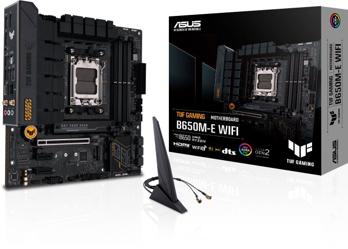 Płyta główna Asus Tuf Gaming B650M-E Wifi AM5 4DDR5 Hdmi mATX