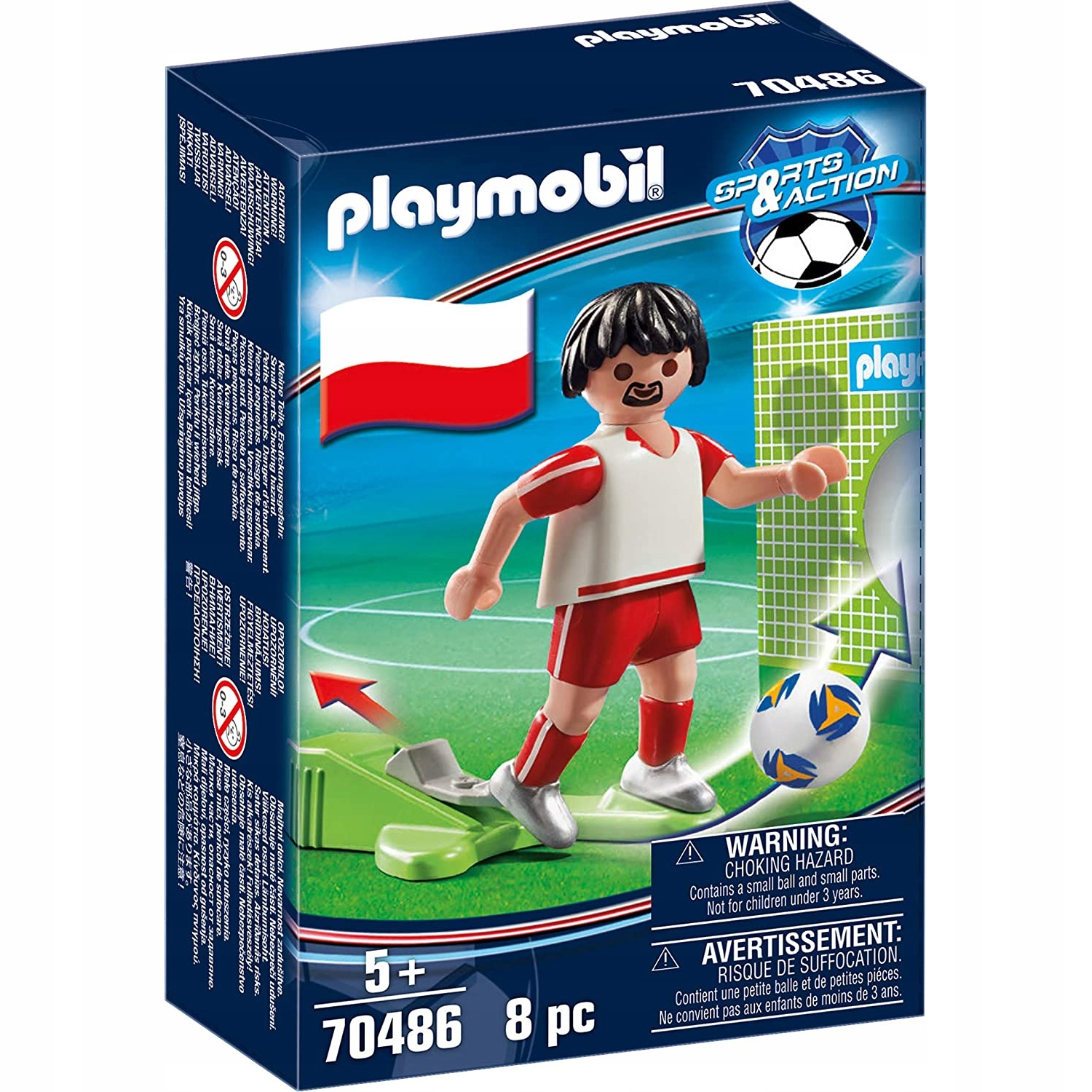 

Playmobil Piłkarz Reprezentacji Polski 70486