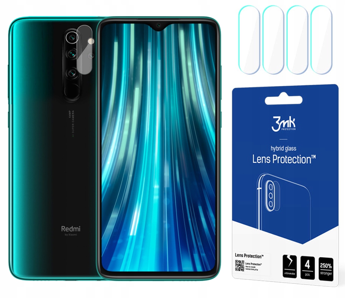 

3MK Szkło Obiektyw Lens do Xiaomi Redmi Note 8 Pro