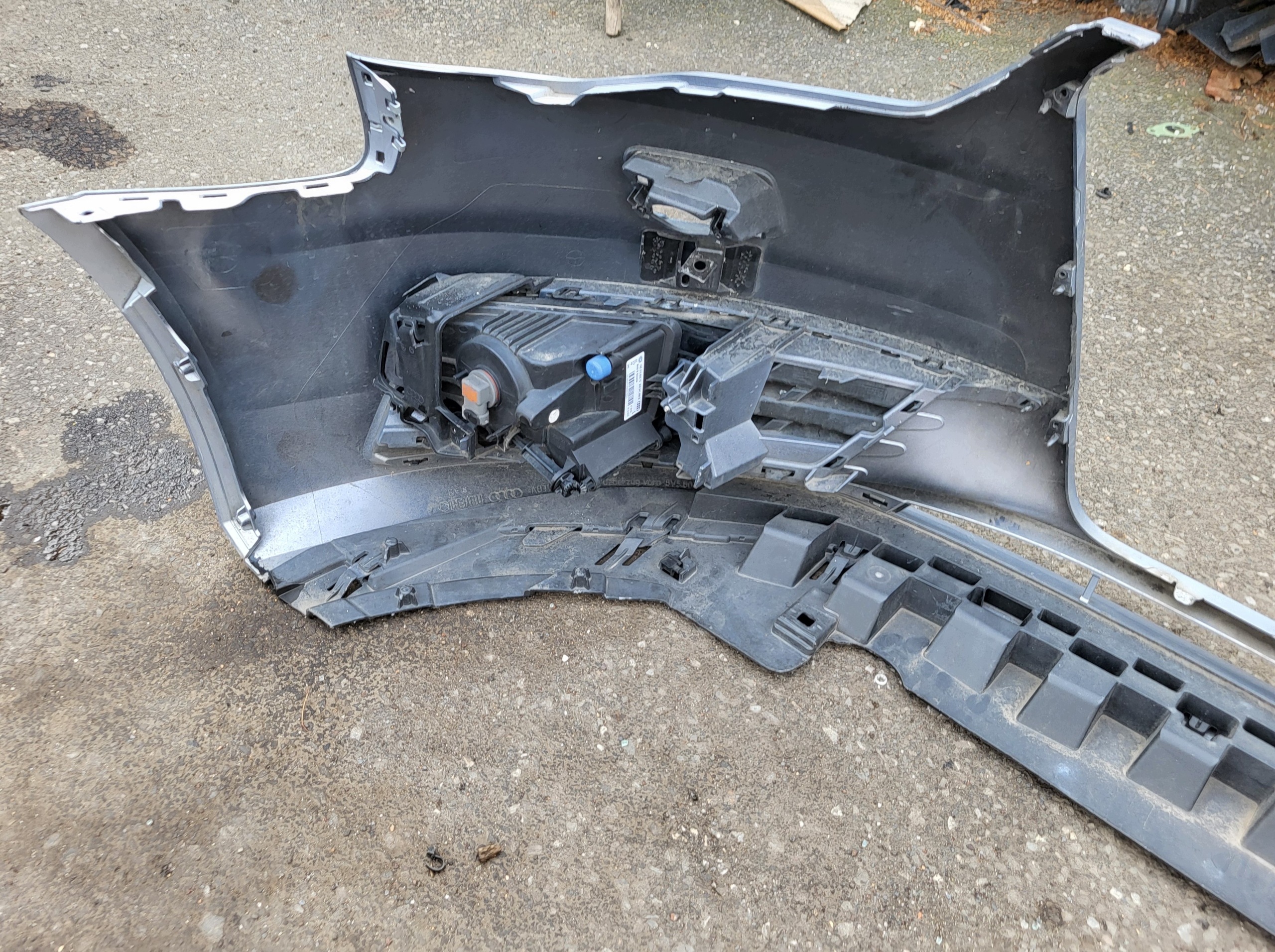 bumper front front HALAGENY right left accessories lower AUDI A3 8V ORYGIN.