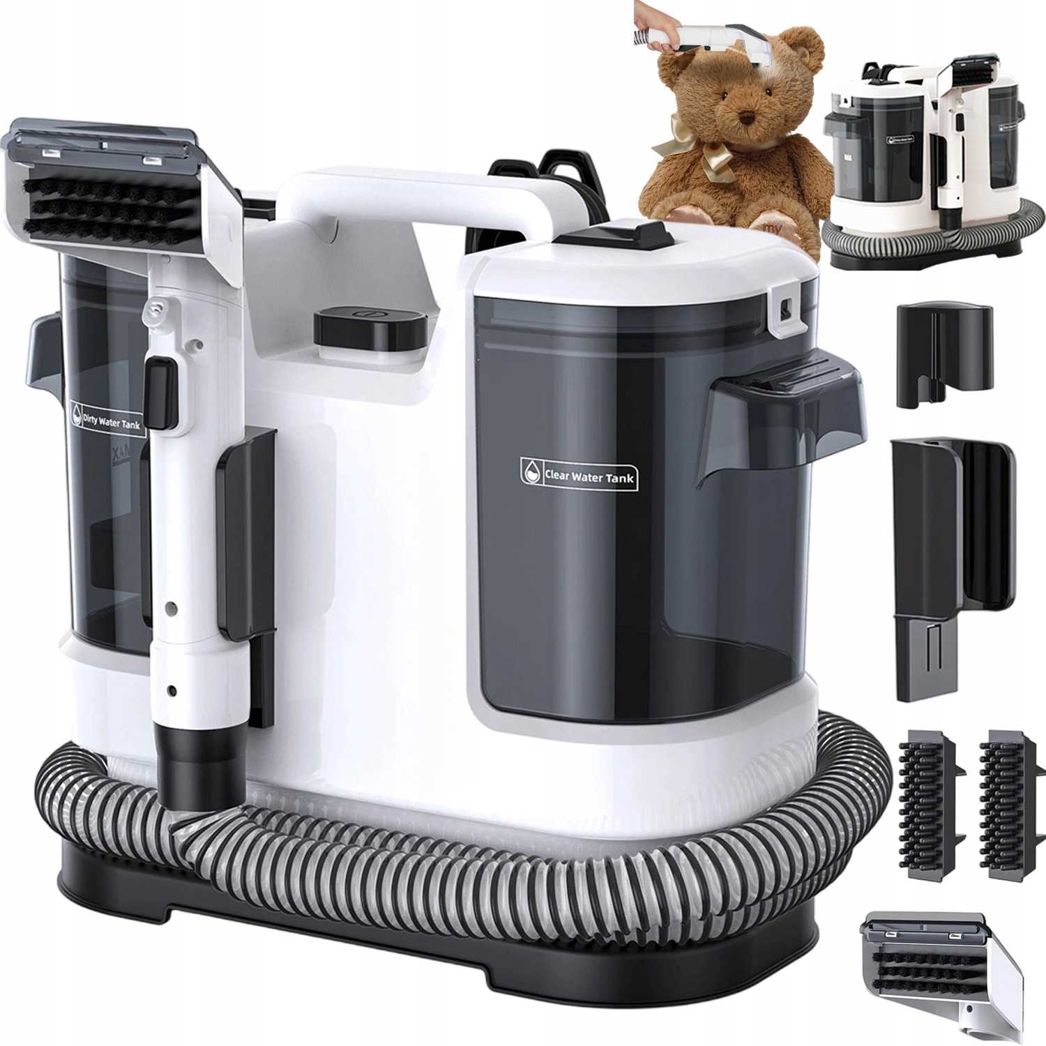 Vysavač Se Dvěma Vyjímatelnými Nádržemi Na Úklid Tekutin