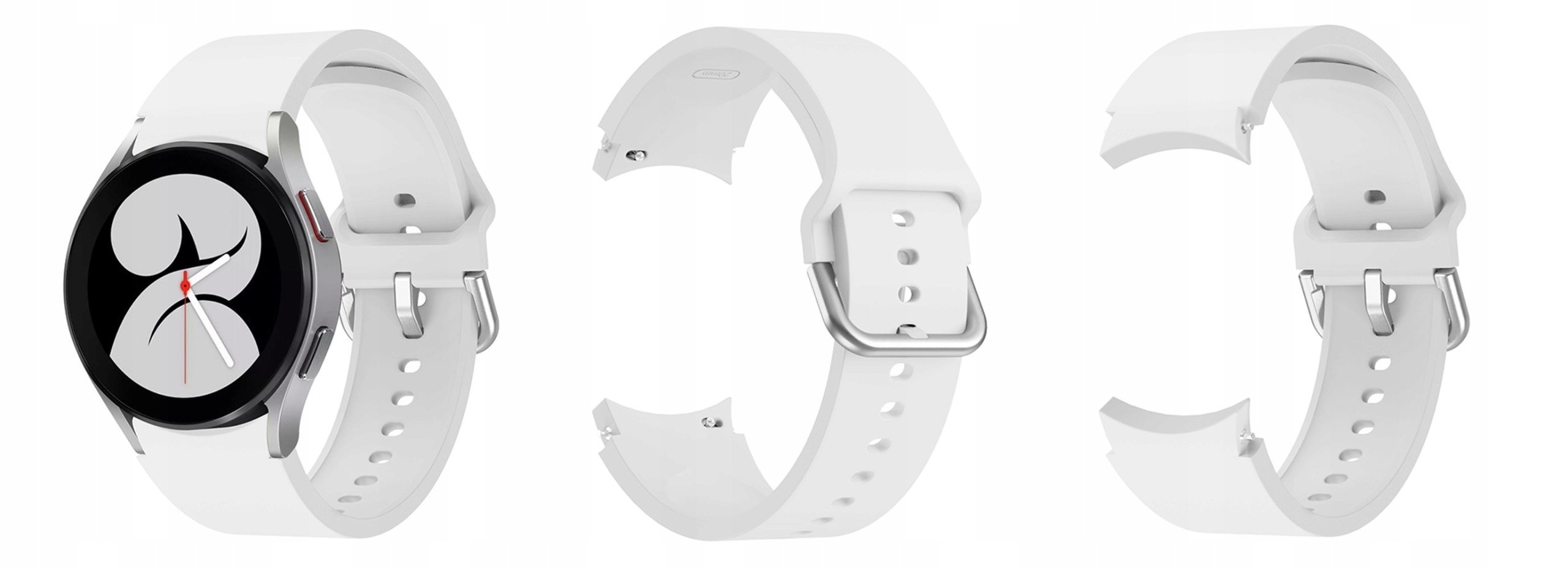 PASEK DO SAMSUNG GALAXY WATCH 4 | 40 42 44 46 mm Kolor różowy