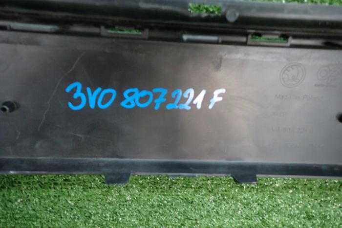 SKODA SUPERB III LIFT 19- front bumper front