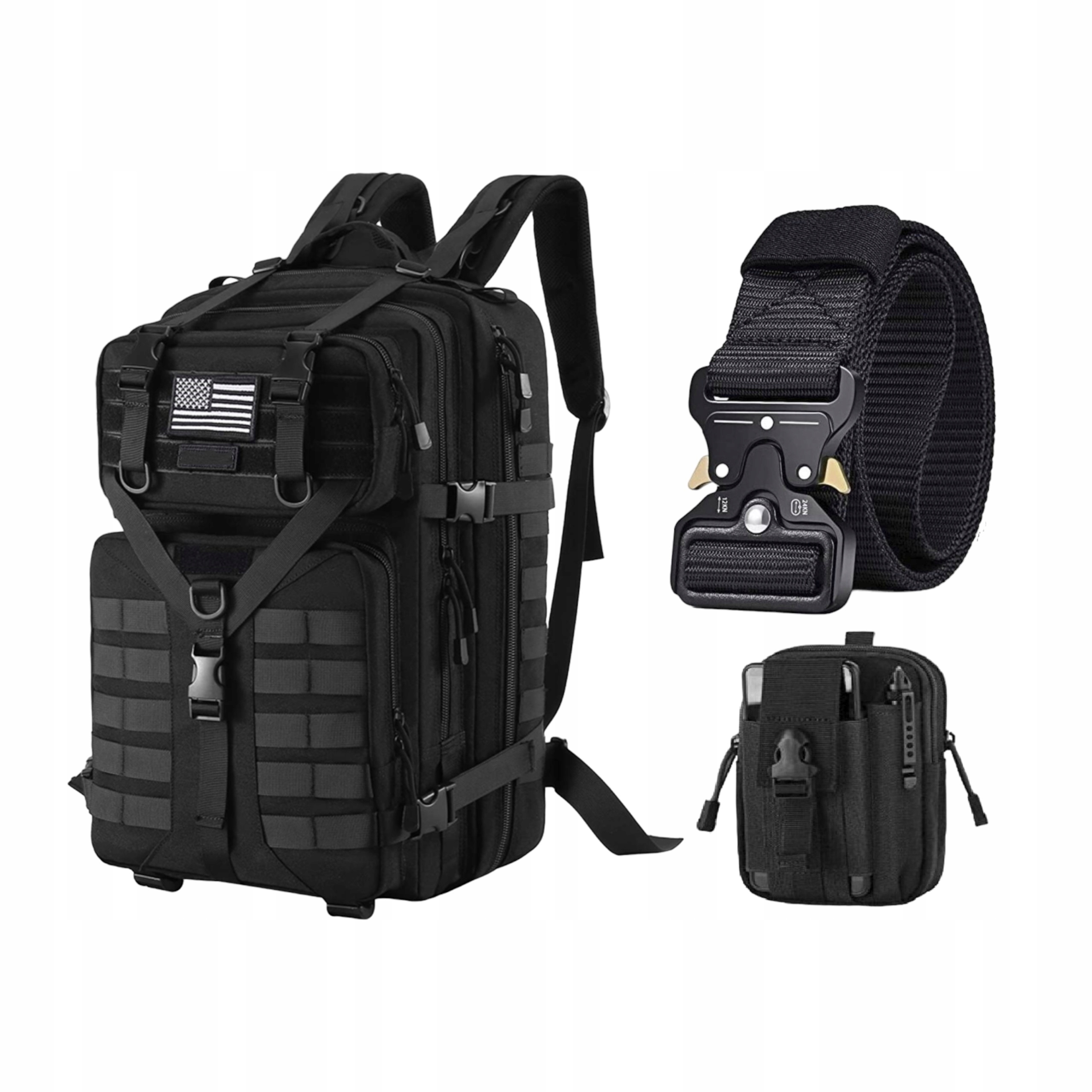 Batoh Taktický Vojenský Pásek Sáček 35L P-3