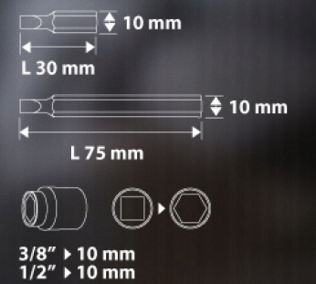 KOŃCÓWKI WKRĘTAKOWE, ZESTAW 40 SZT. NEO 06-107 Liczba elementów zestawy
