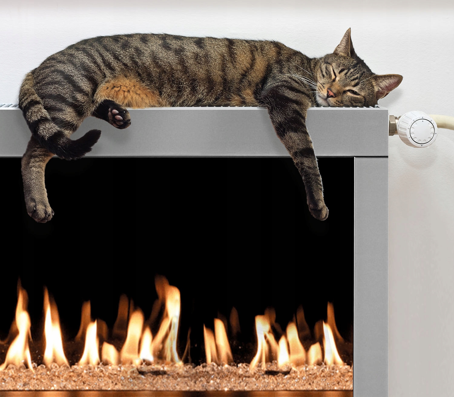 MAGNES NA KALORYFER GRZENIK 80x60 KOMINEK FOTOTAPETA Wysokość produktu 60 cm