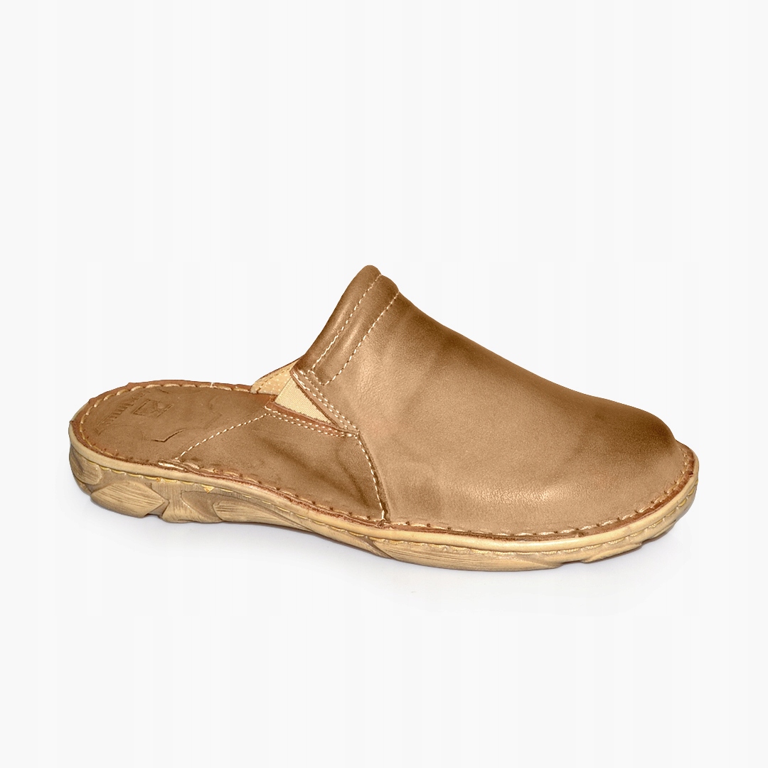 Maximus pánské pantofle 026 olivová kůže velikost 40